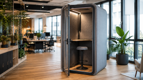 Cabine acoustique d'occasion : guide pour un setup sans bruit