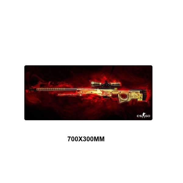Tapis de souris XXL<br> Arme CSGO SSG 08 - CrazyWorth