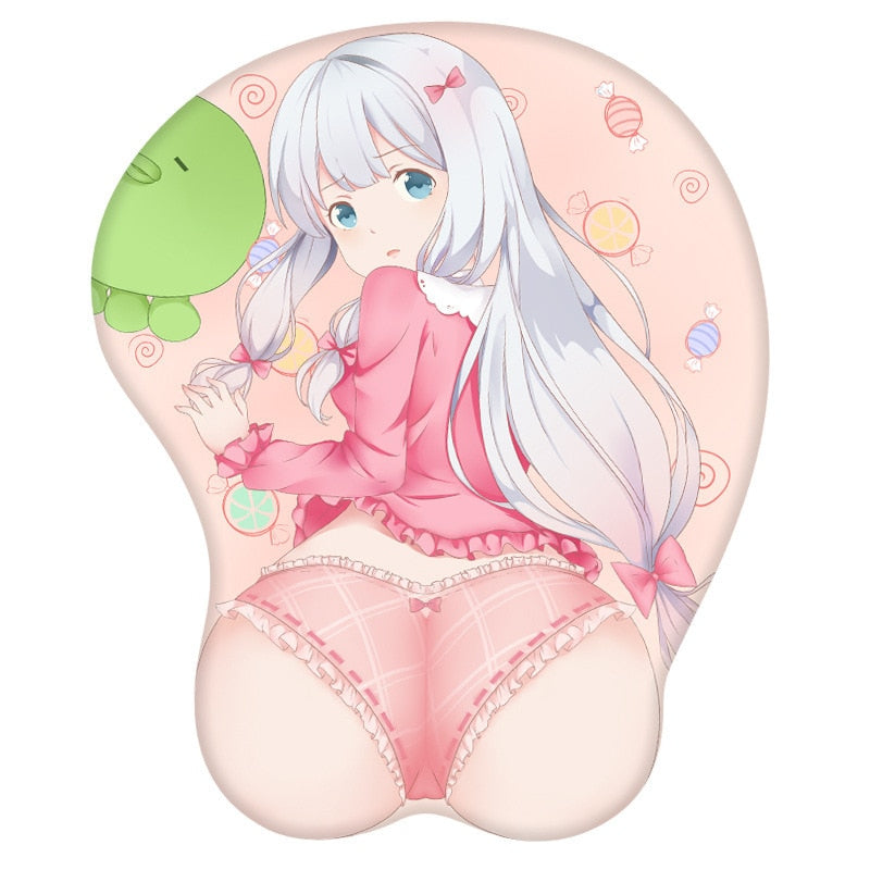 Tapis de souris seins Sagiri Izumi - CrazyWorth