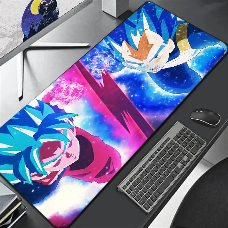 Tapis de souris Goku et vegeta super saiyan blue - CrazyWorth