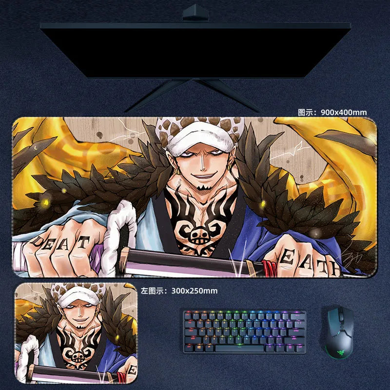 Tapis de souris one piece "Trafalgar Law" - CrazyWorth