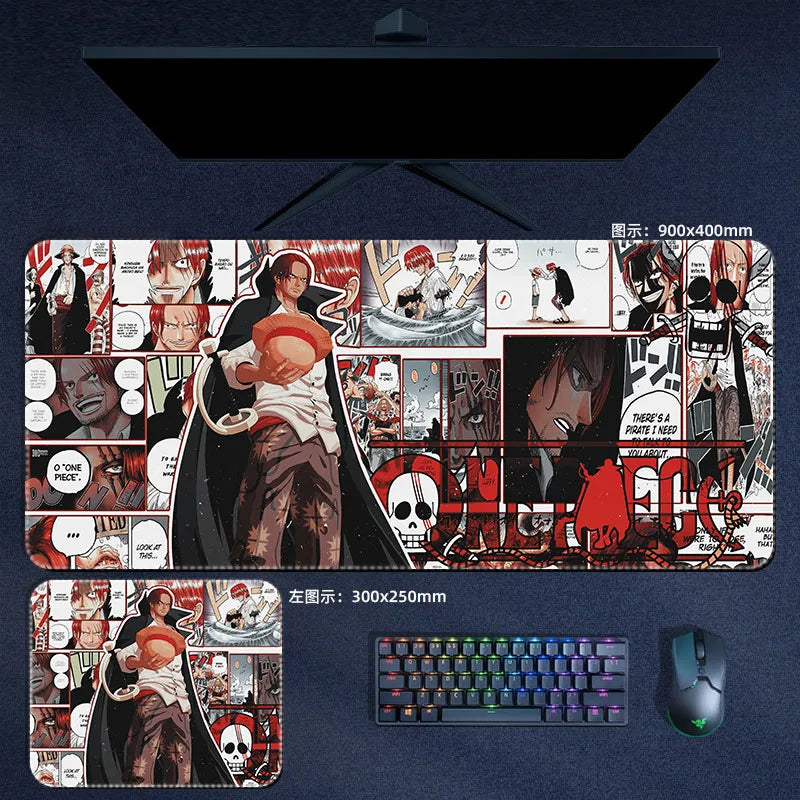 Tapis de souris Shanks bande dessiné - CrazyWorth