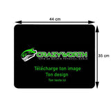 Tapis de Souris Personnalisé<br> 44x35 cm - CrazyWorth