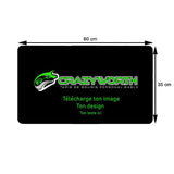 Tapis de Souris Personnalisé<br> 60x35 cm - CrazyWorth