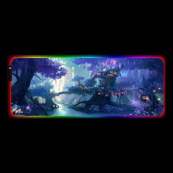 Tapis de Souris<br> RGB XXL Arbre Fantaisie - CrazyWorth
