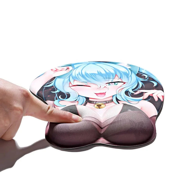 Tapis de souris seins Hatsune Miku clin d'œil - CrazyWorth