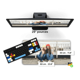 Tapis de Souris Personnalisé<br> 60x30 cm - CrazyWorth